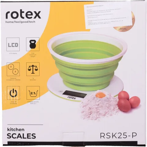 Ваги кухонні Rotex RSK25-P