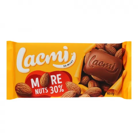 Шок Рошен 90 г мол. Lacmi з цілим мигдалем