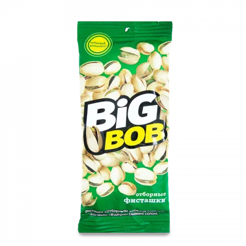 Горішки Big Bob Фісташки 45 г Відбірні