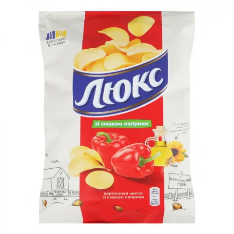 Чипси Люкс 125/133 г паприка