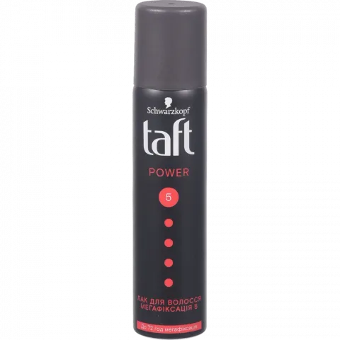 Лак д/волосся Taft 75 мл Power фіксація 5