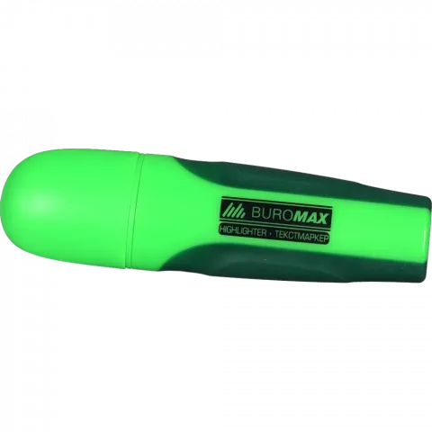 Текст-маркер Buromax Neon зелений BM.8904-04
