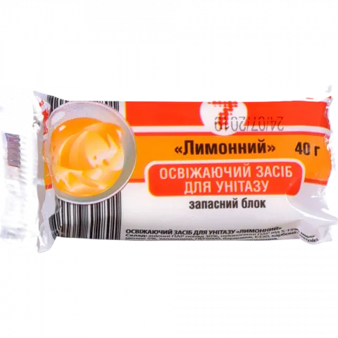 Освіж. д/унітазу 7` запаска Лимон`