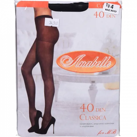 Колготки ANABELLE Classic 40 Nero 4