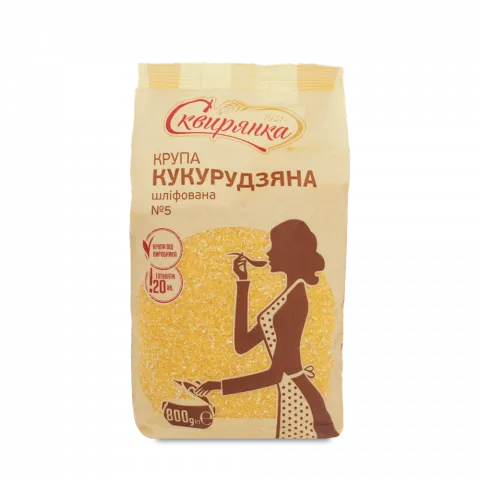 Крупа Сквирянка 800 г Кукурудзяна шліфована 5