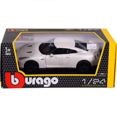 Іграшка Автомодель Nissan GT-R асорті 1:24 червоний, білий металік 18-21082