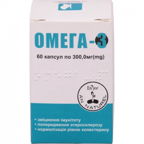 Добавка дієтична AN Naturel Омега 3 300 мг 60 капс.