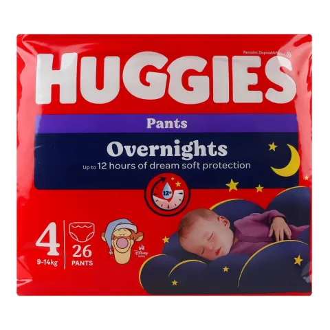 Підг. Huggies Трусики 26 шт. Овернайт 4 унісекс