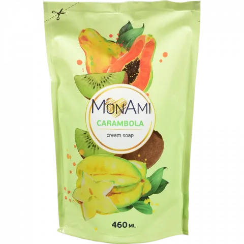 Мило рідке MonAmi 460 мл дой-пак Carambola