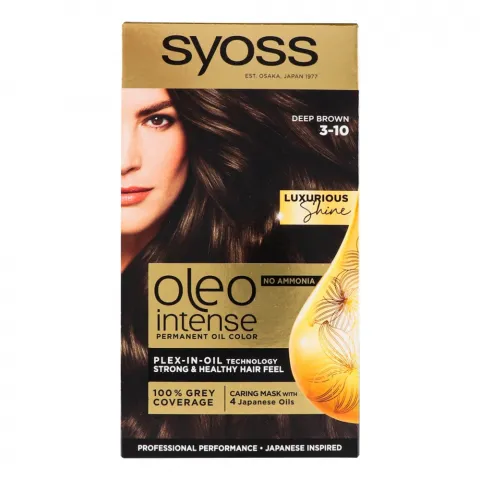 Фарба д/волосся Syoss Oleo Intense 3-10 Глибокий каштановий
