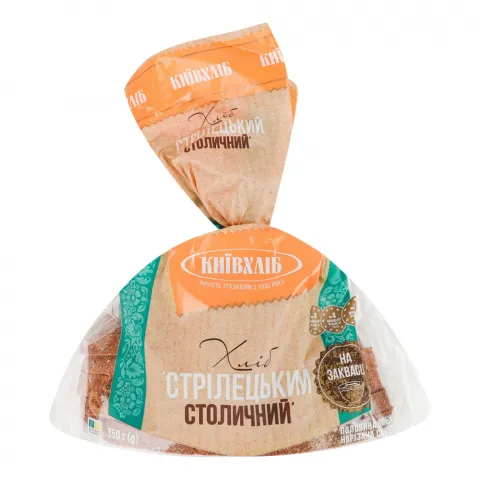 Хліб КХ Стрілецький столичний 350 г пол. наріз.