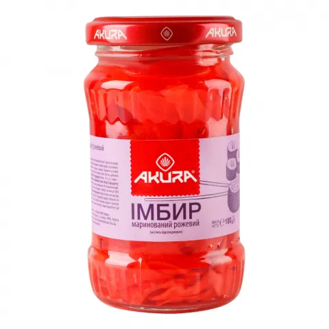 Імбир Akura 180 г маринований