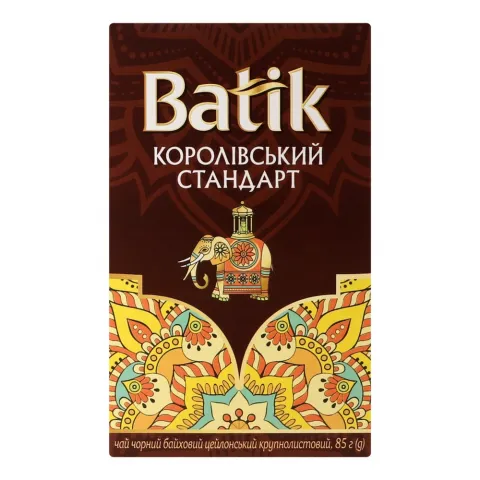 Чай Батік 85 г Королівський стандарт