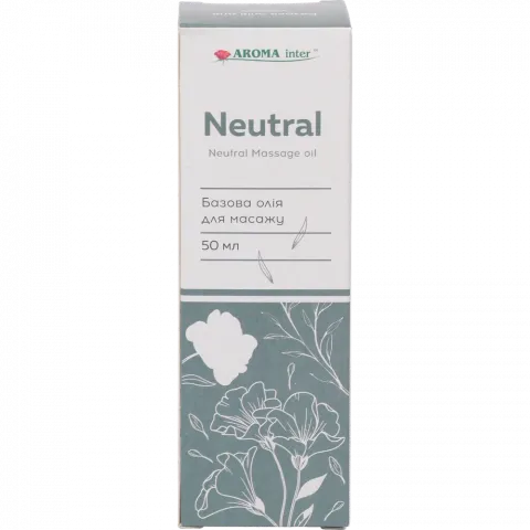 Олія д/масажу Арома Інтер 50 мл базова Neutral