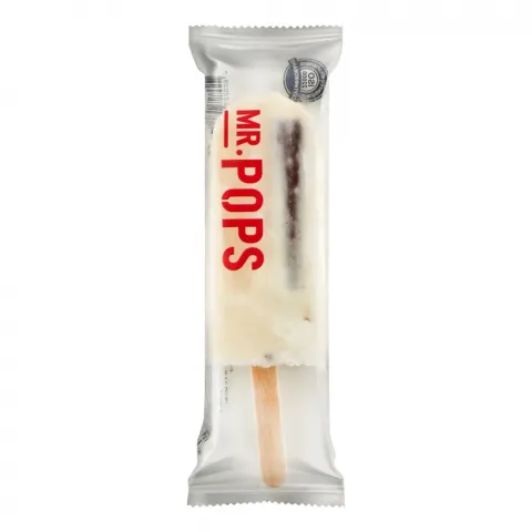 Морозиво Mr.Pops 80 г Ванільний з брауні