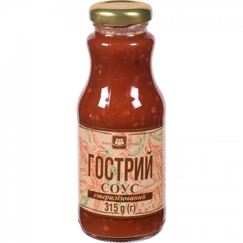 Соус Єврогруп 250 г Гострий