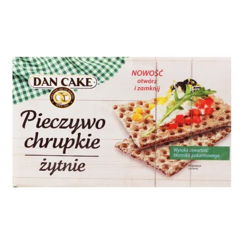 Хлібці Dan Cake 250 г Житні (Польща)
