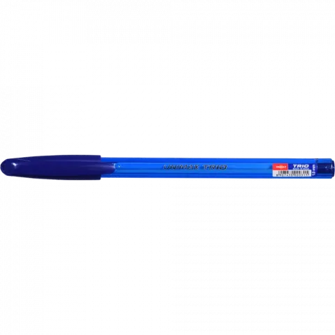 Ручка кулькова масл. Trio синя UX-104-02