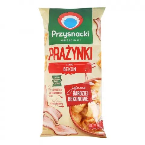 Снеки Przysnacki 140 г зі смаком бекону