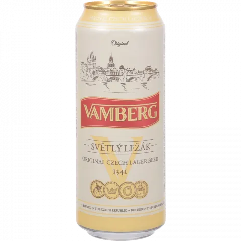 Пиво Vamberg 0,5 л з/б Lager