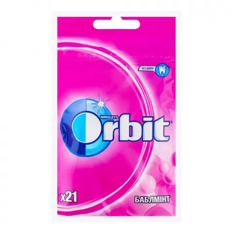 Жув. гумка Orbit 22 шт. пак. Bubblemint