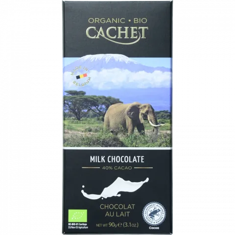 Шок Cachet 90 г мол. 40без цукру (Бельгія)