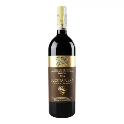 Вино Buccia Nera Temuta di Campriano Chianti Reserva DOCG 0,75 л сух. червон.