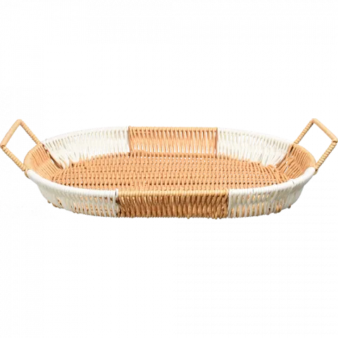 Фруктовниця плетена 38х27х4,5 см арт. TY-015 И534