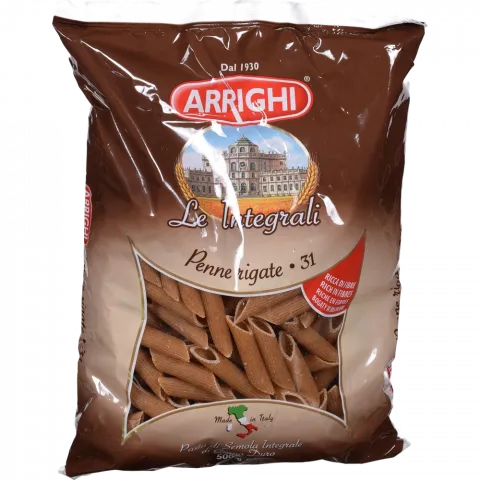 Макарони Arrighi 500 г 31 Пір`я рефлене з непросіян. борошна (Італія)