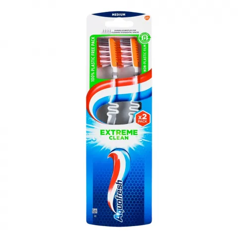 Зуб. щітка Aquafresh д/зубів та язика з ефектом з/нитки 1+1