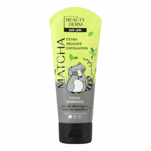 Гомаж д/обличчя Beautyderm 75 мл Matcha з екстрактами матча та бамбуковою пудрою