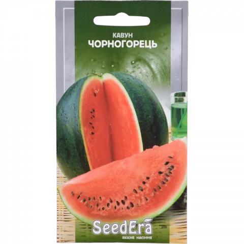 Насіння Seedera Кавун Чорногорець 1 г
