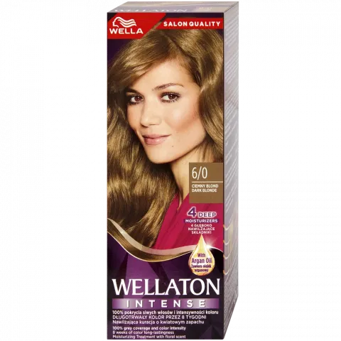 Фарба д/волосся Wellaton 6/0 Темний блонд