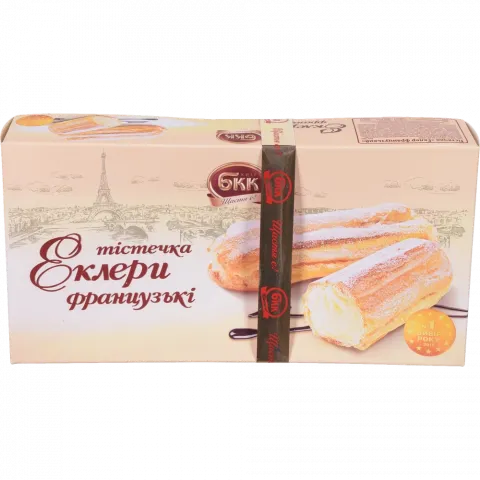 Тістечко БКК Еклер 330 г французький
