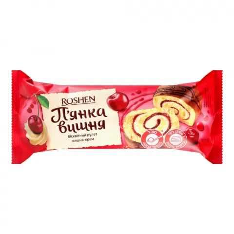 Рулет Рошен 180 г Пьяна вишня