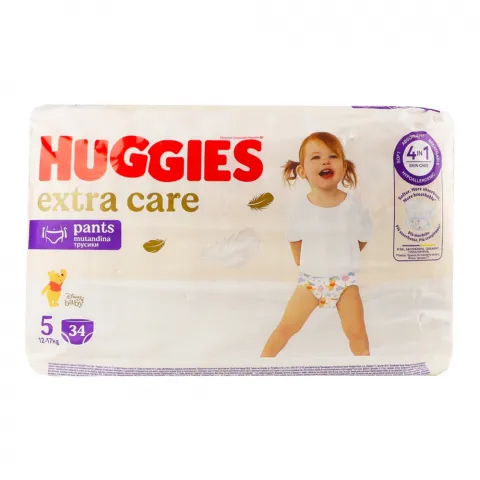 Підг. Huggies Трусики 34 шт. Pant Mega lebid 5 (12-17 кг)