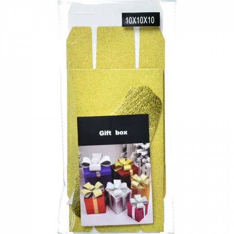 Коробка подарункова 10х10х10 см арт. 892-1 И994