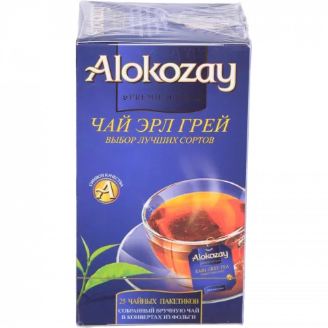 Чай Алокозай 25 шт. з бергамотом