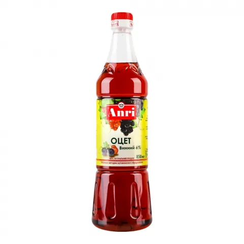 Оцет Анрі 0,85 л 6 винний