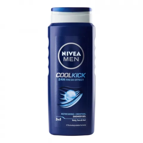Гель д/душу Nivea 500 мл д/чол. 2в1 Екстремальна свіжість