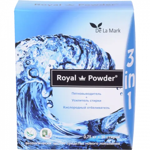 Підсилювач прання Royal Powder 0,750 г Кисневий відбілювач