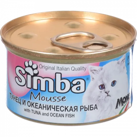 Корм д/котів Monge Simba 85 г тунець та океанічна риба