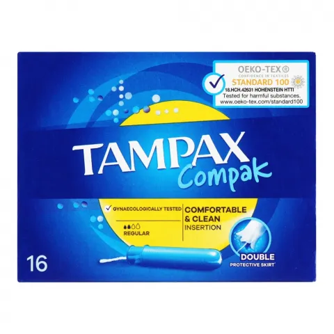 Тампони Tampax 16 шт. Regular Compak Duo