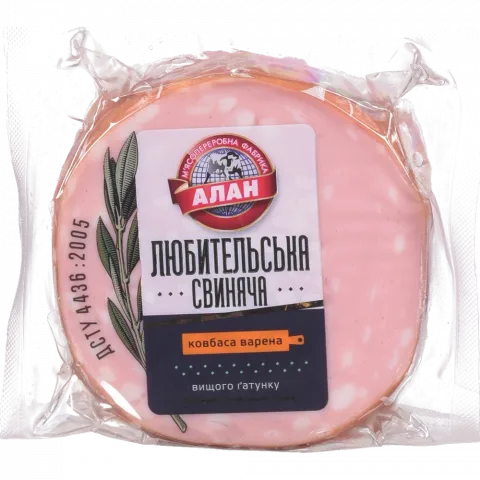 Ковб Алан Любительська свиняча в/ґ фас. ваг.