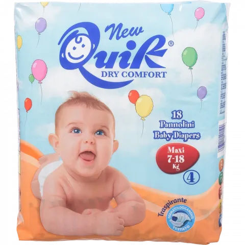 Підг. Quik 18 шт. 4 Maxi (7-18 кг)