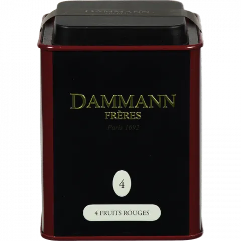 Чай Dammann 100 г чорн. аром. 4-Fruits Rouges/4 черв.ягоди 6749