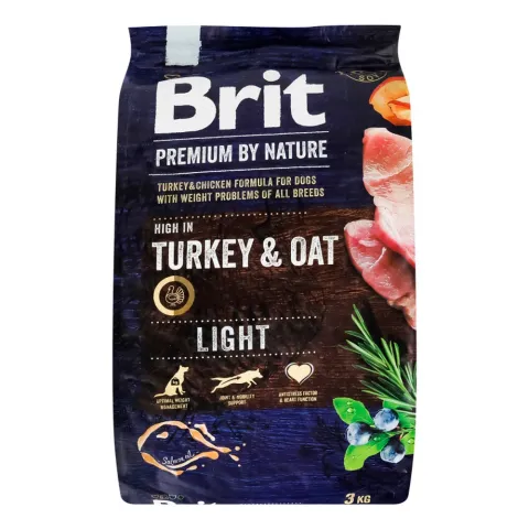 Корм д/собак Brit Premium 3 кг сух. з надмір. вагою з куркою 170839