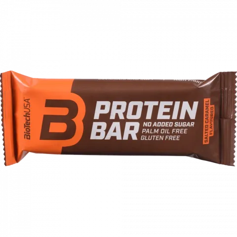 Батончик Biotech Protein Bar 70 г salted caramel