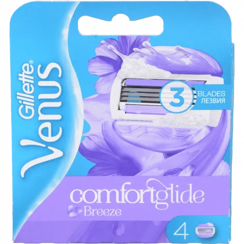 Картридж д/гоління Gillette 4 шт. Venus Comfort Glide Breeze