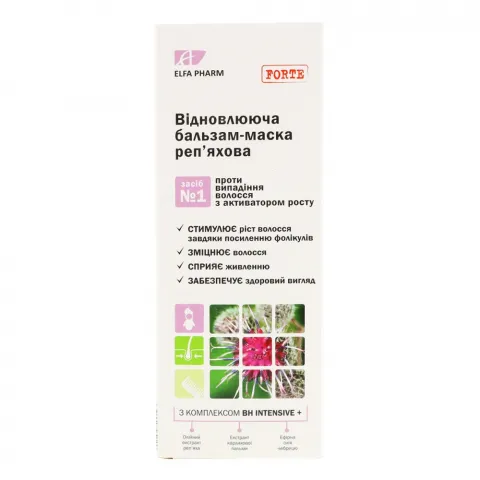 Бальзам-маска д/волосся Elfa Pharm 200 мл Реп`яхова